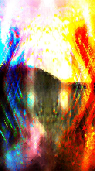 Pixel Eyes at Sunrise - By Zachary A. Hampton